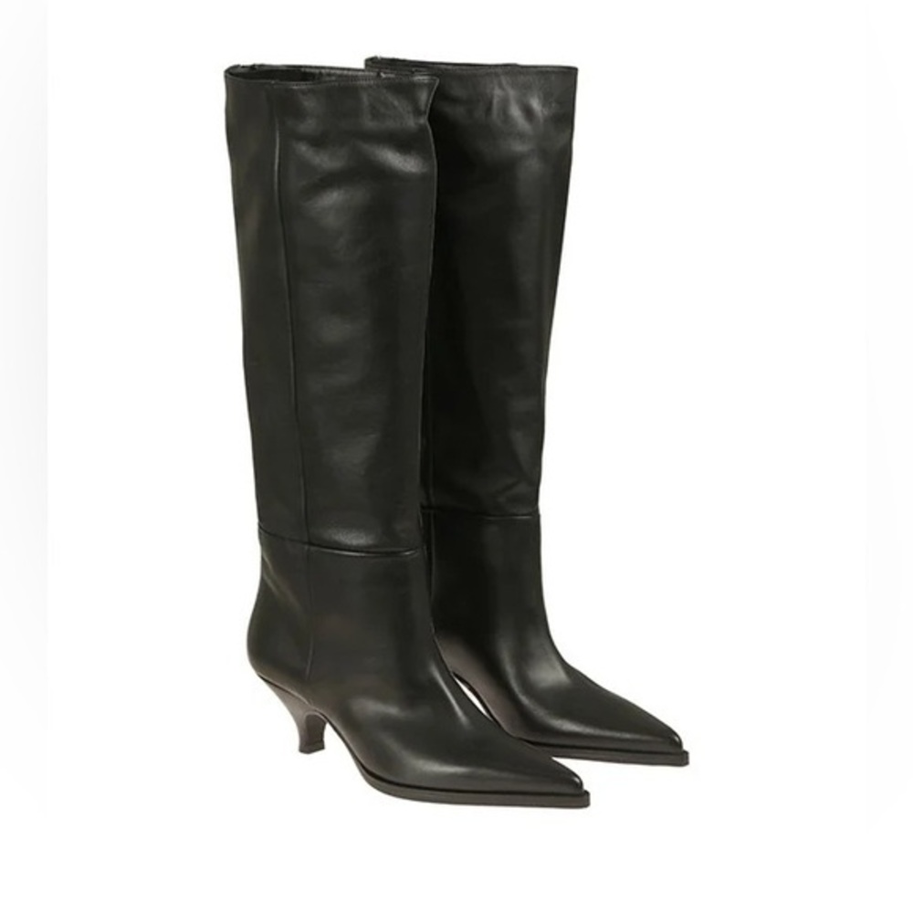 Ash Legging Leather Boots, size 35